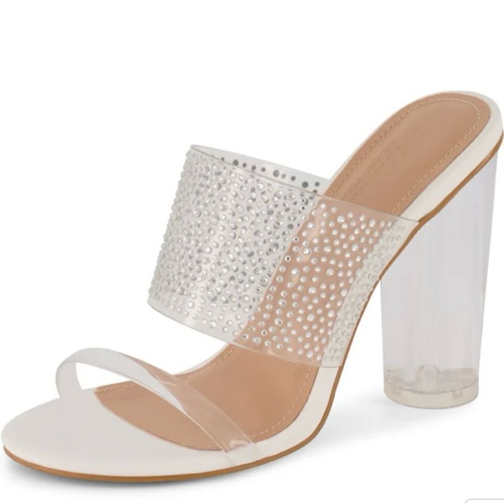 ✨Beautiful Cushionaire Memory Foam Nori Rhinestone Dress Heel Shoe✨